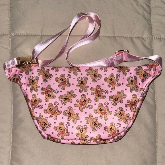 Pink Gingerbread Patterned Women's Bag - Picture 2 of 3
